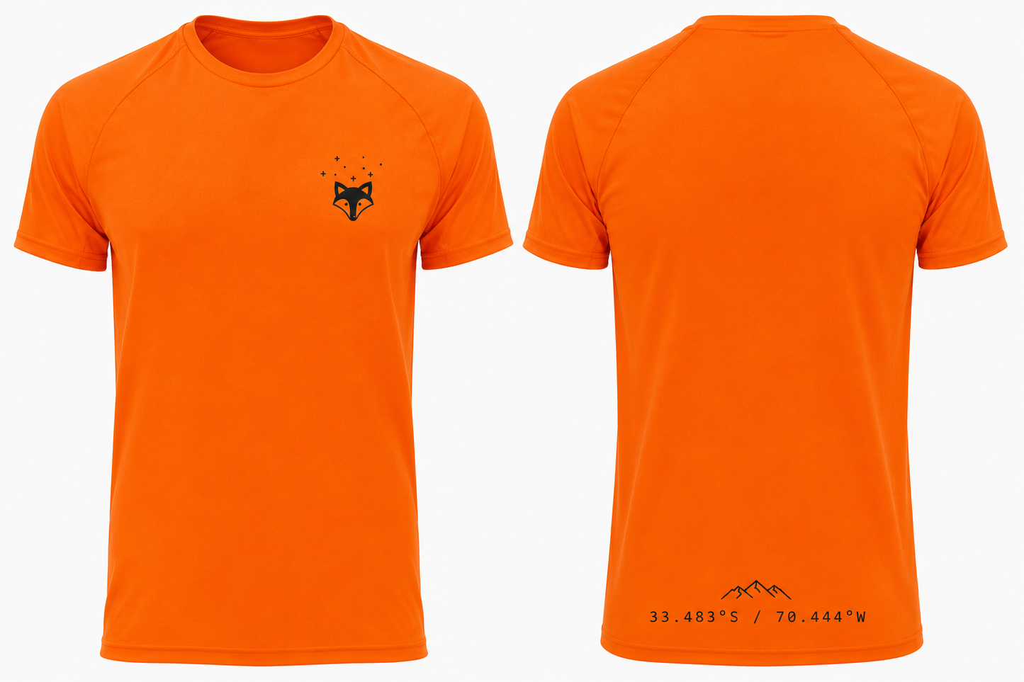 Polera Dry Fit Naranja