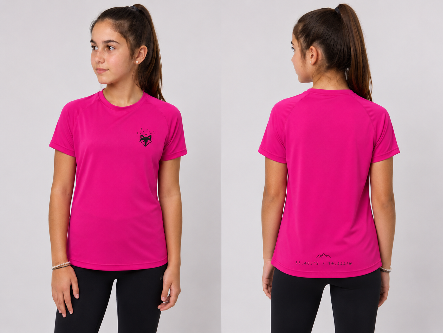 Polera Dry Fit Fucsia