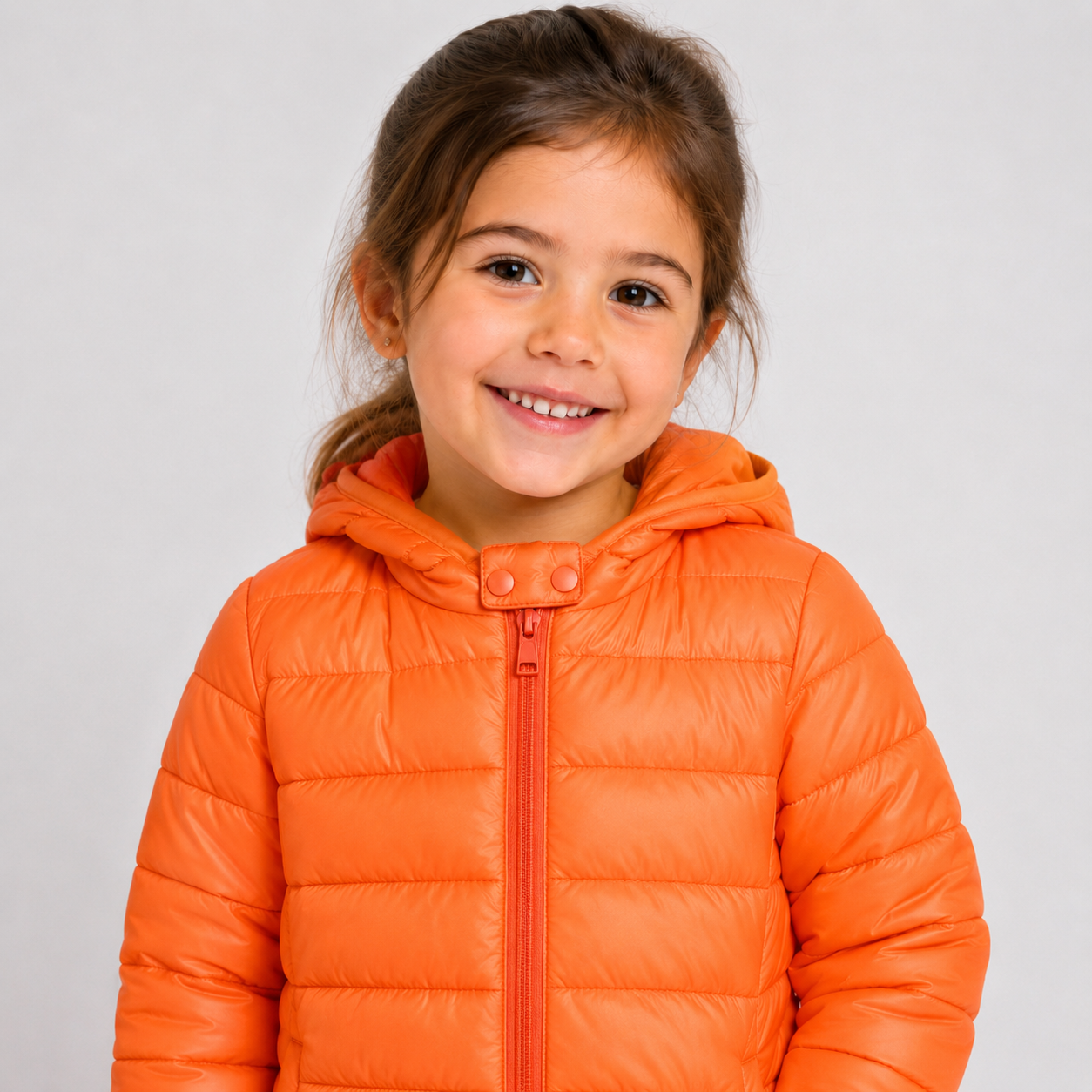 Parka sintética naranja